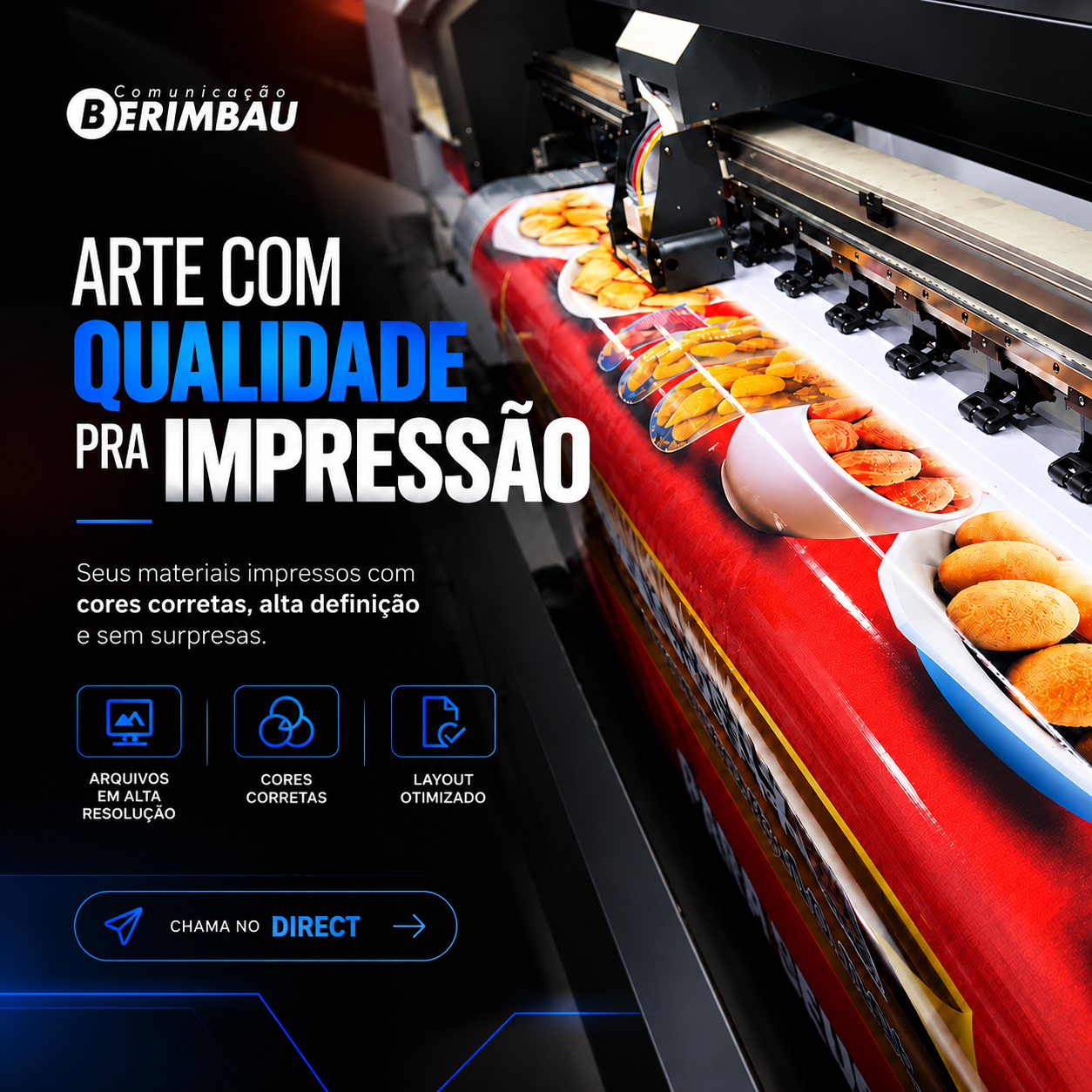 Arte com Qualidade na Impressão